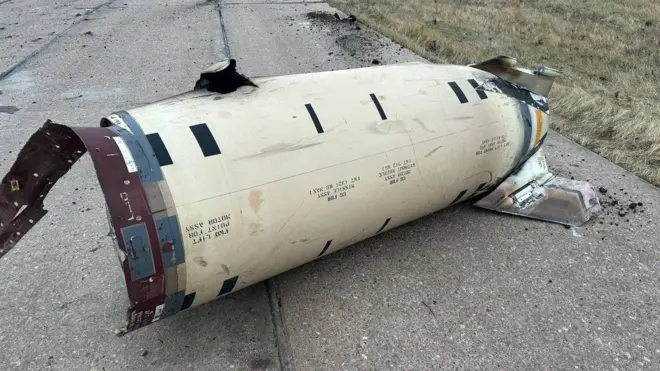 Ракета ATACMS, которой ВСУ ударили по Курской области, 25 ноября 2024 года