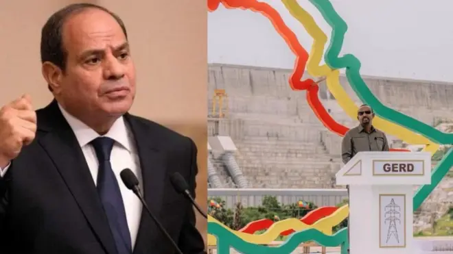 Pirezedantiin Masrii Abdul Fattaa Al-Siisii fi MM Itoophiyaa Abiy Ahimad