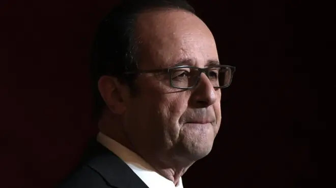 Олланд залишив по собі "Францію, що стала слабшою в Європі і світі", вважає Figaro.