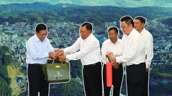 တရုတ်သမ္မတရှီကျင့်ဖျင်နဲ့ စစ်ခေါင်းဆောင်တို့ ရုရှားမှာတွေ့ပြီးတဲ့နောက် တရုတ်နယ်စပ်က တိုင်းရင်းသားလက်နက်ကိုင်အဖွဲ့တစ်ခုနဲ့ ပထမဆုံးတွေ့တာဖြစ်ပါတယ်။