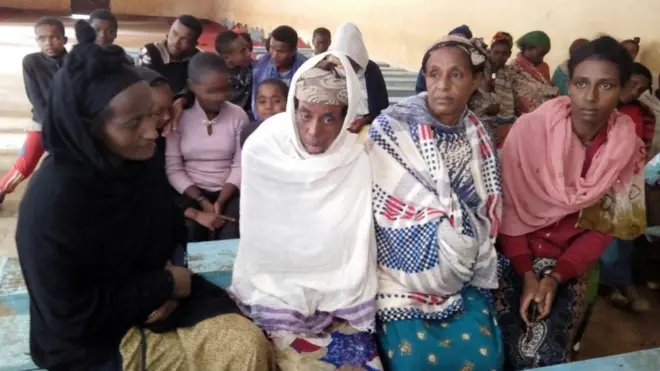 ከሲዳማ ዞን ተፈናቅለው በቦሬ ወረዳ ከተጠለሉ መካከል በከፊል