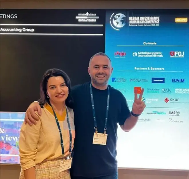 Sevinc Vaqifqızı ilə Ülvi Həsənli 