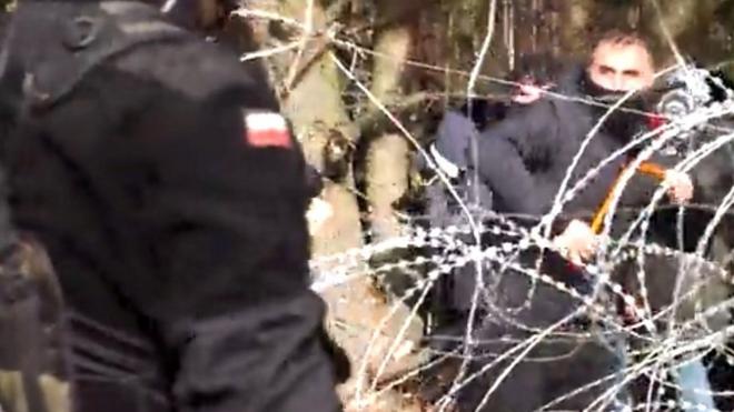 Пограничники показали на видео укрепления на украино-белорусской границе