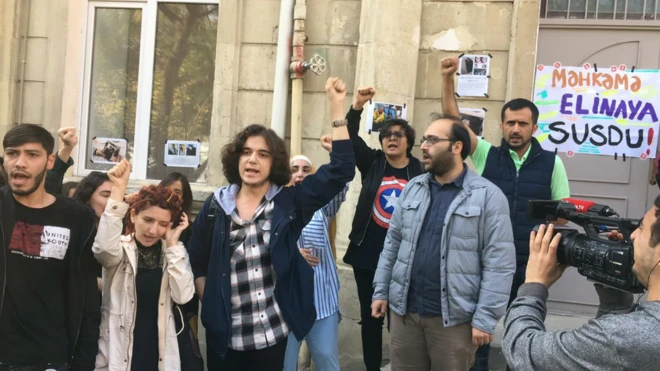 Elina Hacıyevanın məhkəməsi