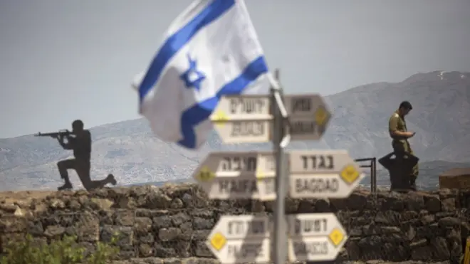 اسرائیل می‌گوید در سال ۲۰۱۸ از سوی نیروهای ایرانی به سوی بلندی‌های جولان راکت شلیک شده است