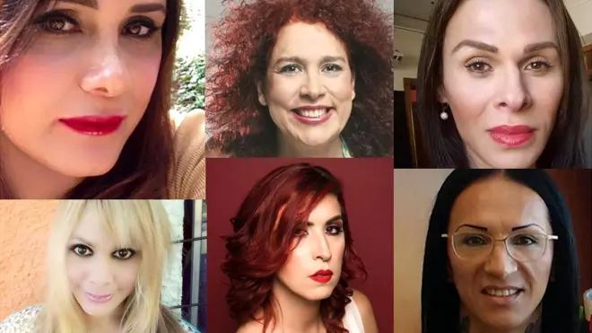 Gislene Zamayoa, Tamara Adrián, Jimena Franco, Lara Ramírez, Ophelia Pastrana, Dania Gutiérrez.