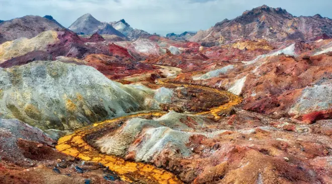 Rainbow Island, Hormuz, Iran