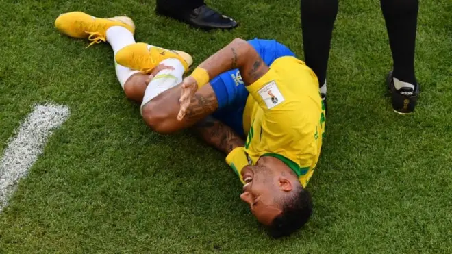 Neymar ha sido cuestionado por su supuesto histrionismo durante el Mundial de Rusia 2018.