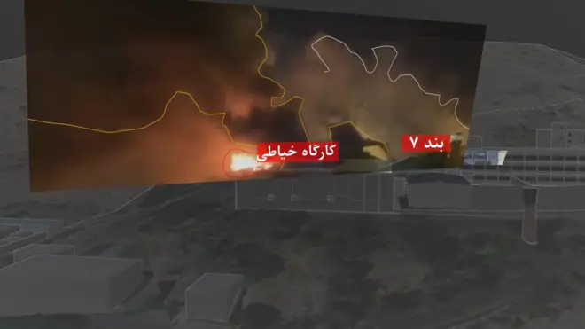 نمای بازسازی‌شده زندان اوین