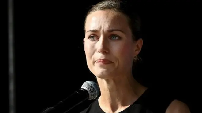 Ms Marin gave an emotional defence of her right to a private life at a party meeting on Wednesday