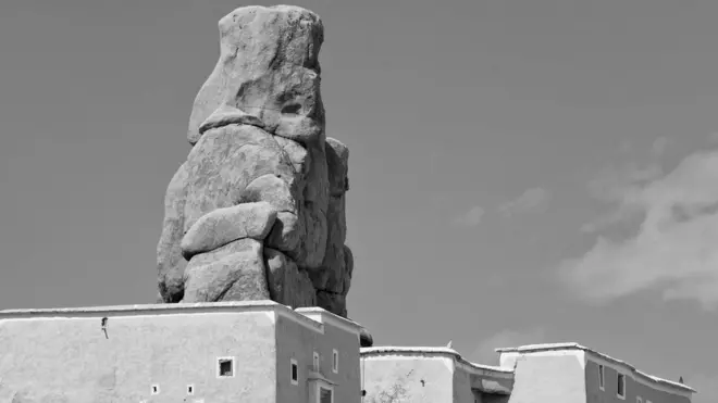 مراکش میں تافراوت کے قریب پتھروں کی بناوٹ