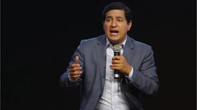 Andrés Arauz obtuvo el mayor número de votos, pero no fueron suficientes para imponerse en primera vuelta.