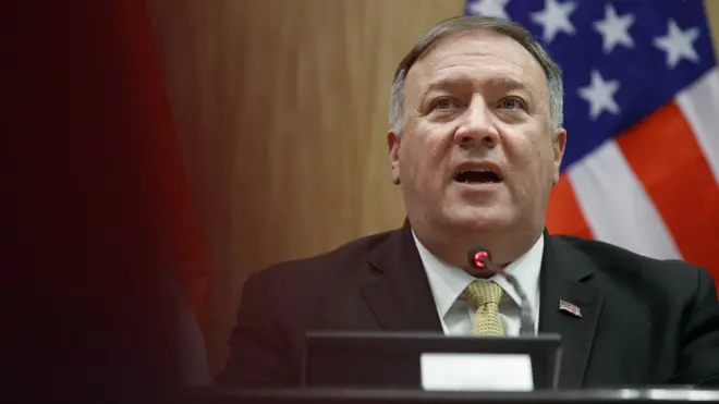 ไมค์ ปอมเปโอ รัฐมนตรีต่างประเทศสหรัฐอเมริกา