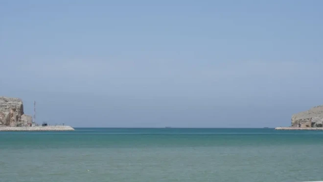 بخشی از تنگه هرمز