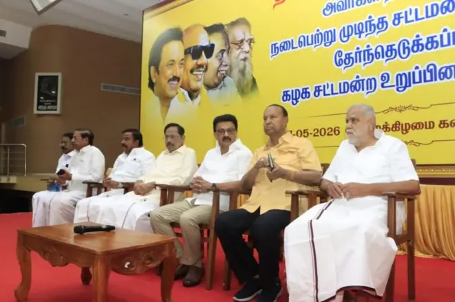 'கட்சியின் நலன் கருதி சில அவசர முடிவுகளை எடுக்க நேரிடலாம்' - எம்எல்ஏக்கள் கூட்டத்தில் ஸ்டாலின் பேசியது என்ன? 
