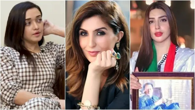 خدیجہ شاہ، صنم جاوید اور طیبہ راجہ