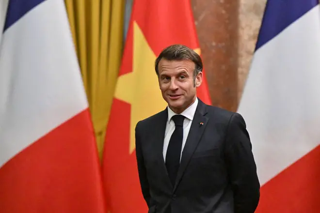 Tổng thống Pháp Emmanuel Macron