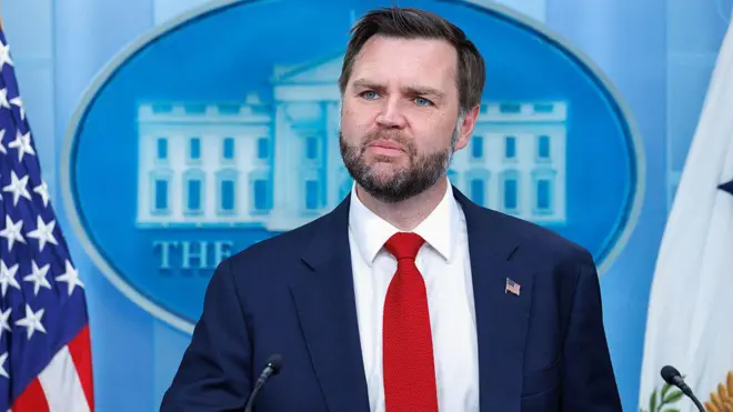 Вице-президент США Джей Ди Вэнс