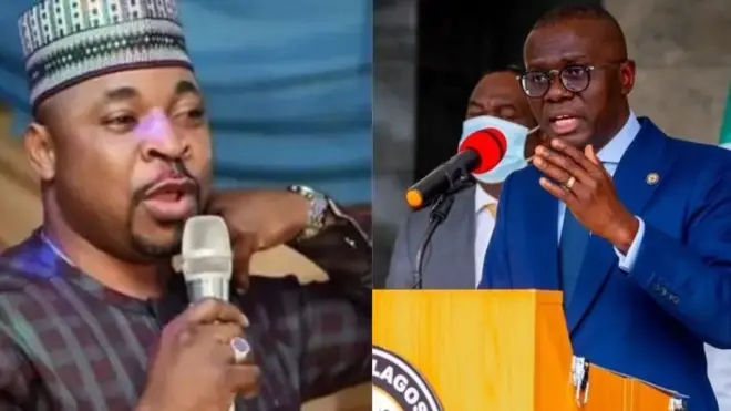 MC Oluonmo ati Gomina ipinlẹ Eko, Babajide Sanwo-Olu