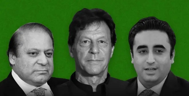عمران خان، نواز شریف، بلاول بھٹو