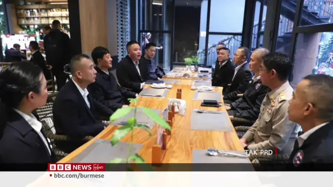 မြဝတီက ကျားဖြန့်နေရာဟောင်းတွေကို တရုတ်လက်ထောက်ဝန်ကြီး စစ်ဆေး