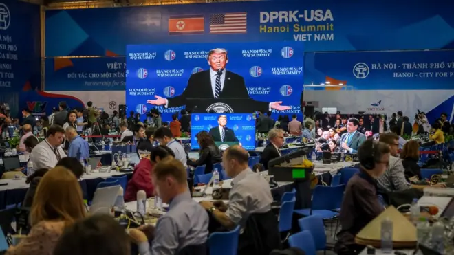 하노이에 마련된 미디어 센터