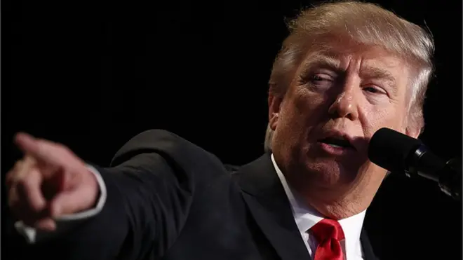 ډونلډ ټرمپ وايي، د ایران پرضد یو غوراوی هم له پامه نشي غورځولی