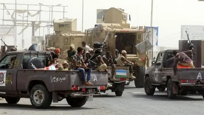 قوات حكومية يمنية