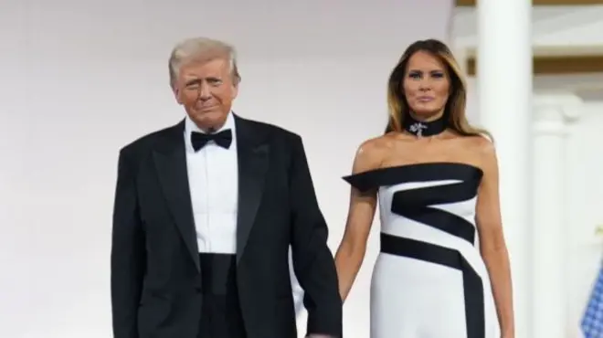 डोनाल्ड ट्रंप और मेलानिया ट्रंप