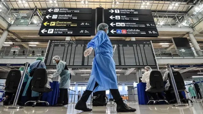 ผู้ติดเชื้อโอไมครอนรายแรกที่พบในไทย เป็นผู้ที่เดินทางเข้าประเทศในระบบ Test & Go