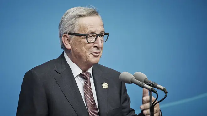 Jean-Claude Juncker, le président de la commission de l'Union européenne