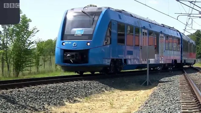 Викиди поїзда на водні - це чиста вода.