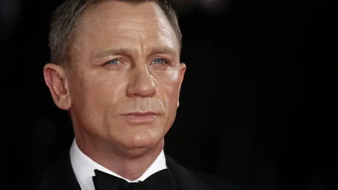 007 제임스 본드역의 대니얼 크레이그