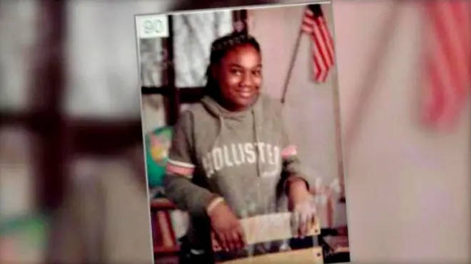 Sandra Parks, 13, was shot dead in her home in Milwaukee