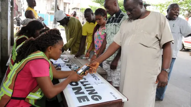 INEC pipo dem during di last election