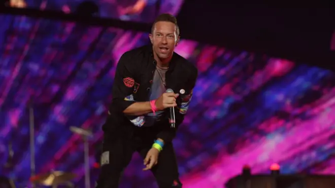 Vokalis Coldplay Chris Martin