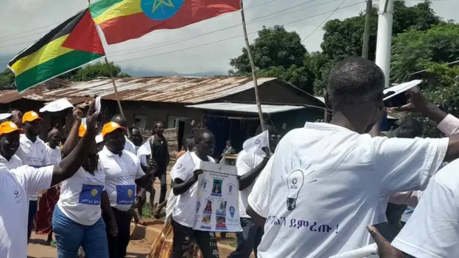 የብልፅግና ፓርቲ የምርጫ ቅስቀሳ በቤኒሻንጉም ጉሙዝ ክልል