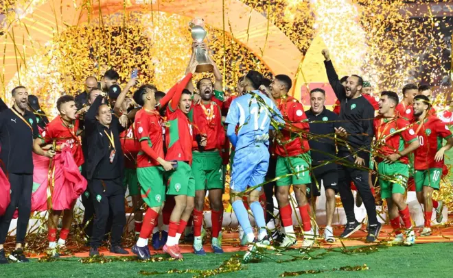 Ikipe ya Maroc yegukanye igikombe cya CHAN 2025