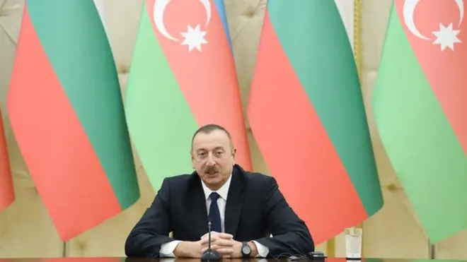 Azərbaycan prezidenti İlham Əliyev