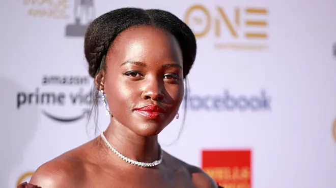Lupita Nyong'o from Kenya and na 10 years a slave feem na im make her popular.