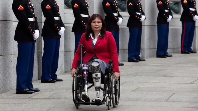 Tammy Duckworth is an Iraq War veteran