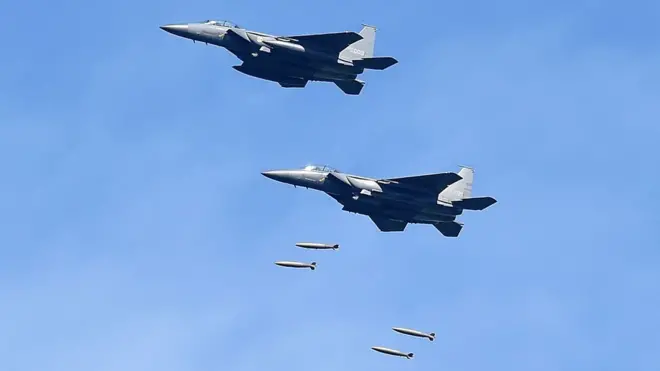 Korea Utara mengatakan terprovokasi oleh latihan militer bersama Amerika Serikat-Korea Selatan yang dimulai pada 21 Agustus selama 10 hari.