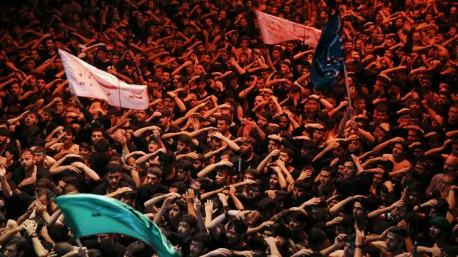 ایران میں محرم کے بڑے جلوس تہران میں نکالے جاتے ہیں