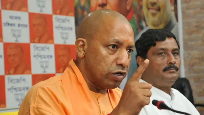 उत्तर प्रदेश के मुख्यमंत्री योगी आदित्यनाथ