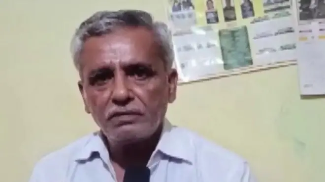 लवलेश तिवारी के पिता