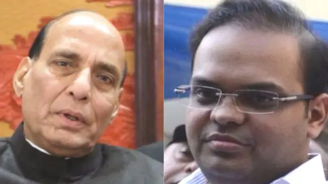 राजनाथ सिंह और जय शाह