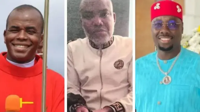 Ejike Mbaka, Nnamdi Kanu, Obi Cubana