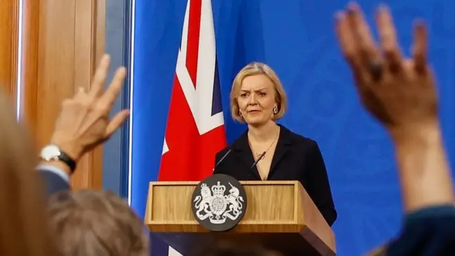 Prime minister Liz Truss