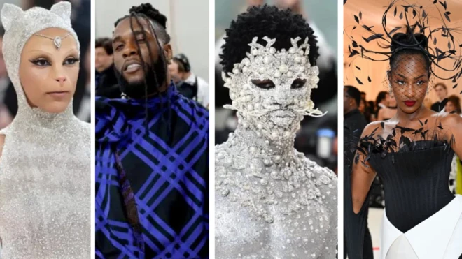 Doja Cat, Burna Boy, Lil Nas X and Tems looks for di Met Gala 2023