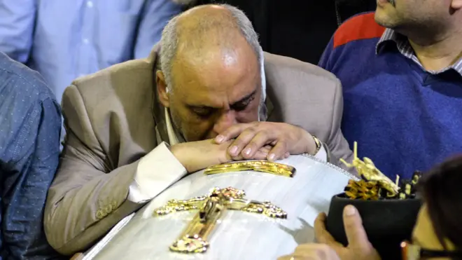 تشييع ضحايا طنطا